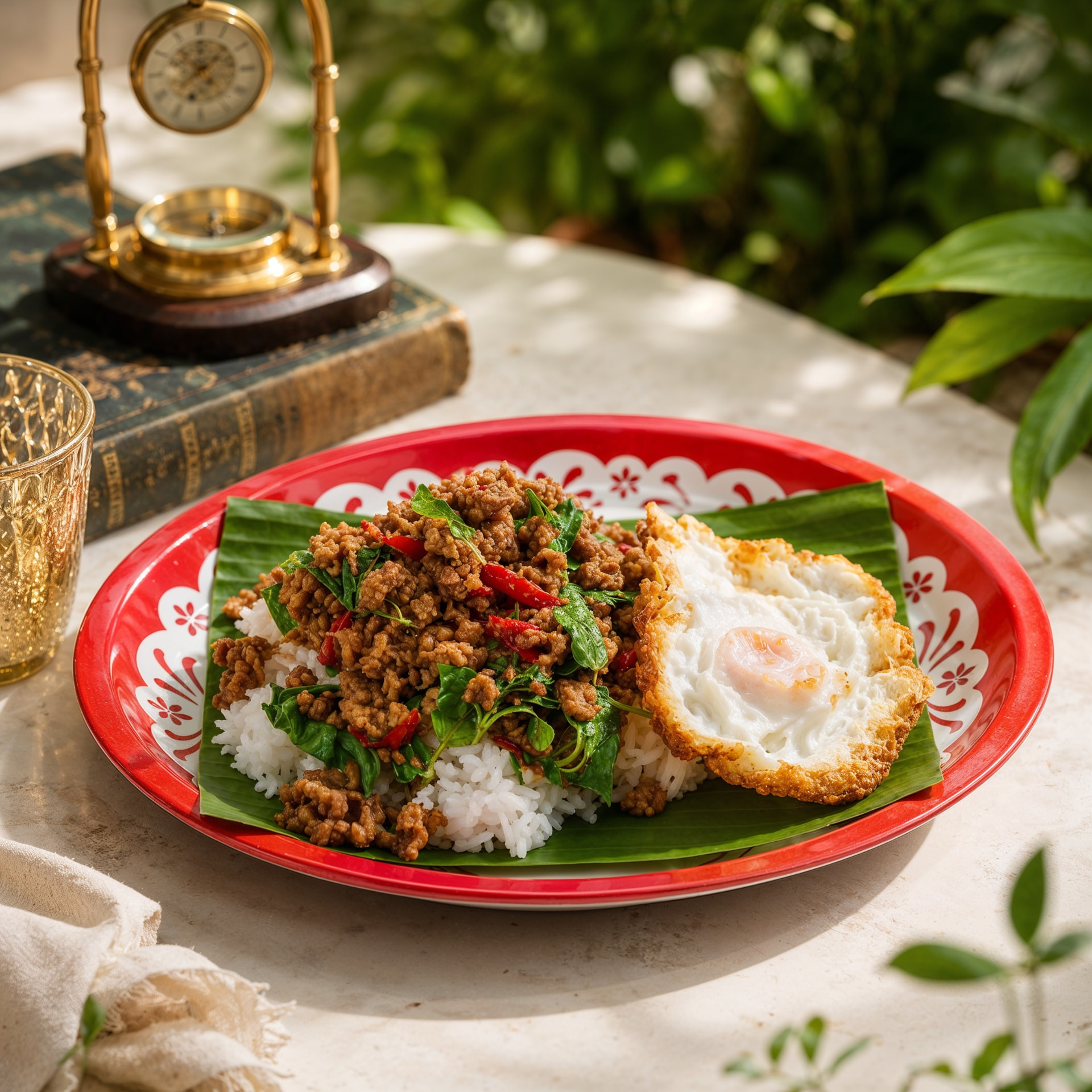 Pad Krapao Pollo / Cerdo
